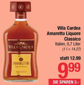 Maximarkt Villa Cardea Amaretto Liquore Classico Angebot