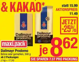 Maximarkt Dallmayr Prodomo Angebot
