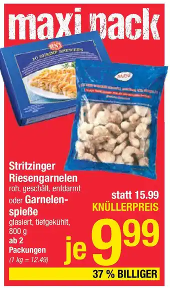 Maximarkt Stritzinger Riesengarnelen Angebot