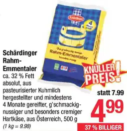 Maximarkt Schärdinger Rahm Emmentaler Angebot