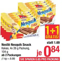 Maximarkt Nestlè Nesquik Snack Angebot