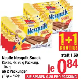 Maximarkt Nestlè Nesquik Snack Angebot