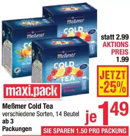 Maximarkt Meẞmer Cold Tea Angebot