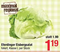 Maximarkt Eferdinger Eisbergsalat Angebot