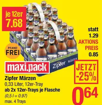 Maximarkt Zipfer Märzen Angebot