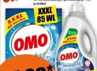 Norma Omo Vollwaschmittel Angebot