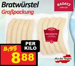 Wurstico Bratwürstel Groẞpackung Angebot