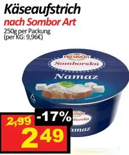 Wurstico Käseaufstrich nach Sombor Art Angebot