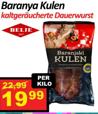 Wurstico Baranya Kulen kaltgeräucherte Dauerwurst Angebot