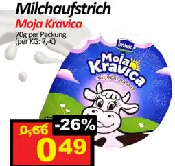 Wurstico Milchaufstrich Moja Kravica Angebot