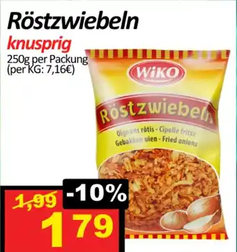 Wurstico Röstzwiebeln knusprig Angebot