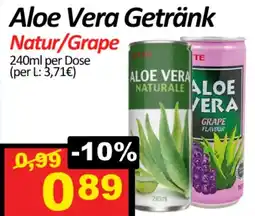 Wurstico Aloe Vera Getränk Natur/Grape Angebot