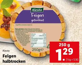 Lidl Alesto Halbtrocken 250 g Angebot