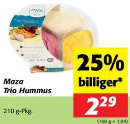Nah&Frisch Maza Trio Hummus Angebot