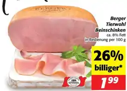 Nah&Frisch Berger Tierwohl Beinschinken Angebot