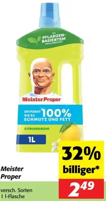 Nah&Frisch Meister Proper Angebot
