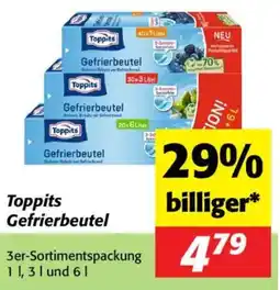 Nah&Frisch Toppits Gefrierbeutel Angebot