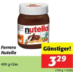 Nah&Frisch Ferrero Nutella Angebot