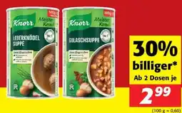 Nah&Frisch Knorr Meister Kessel Suppen Angebot