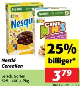 Nah&Frisch Nestlé Cerealien Angebot
