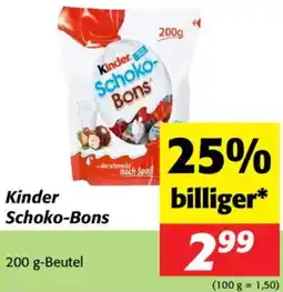 Nah&Frisch Kinder Schoko Bons Angebot