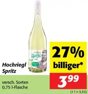 Nah&Frisch Hochriegl Spritz Angebot