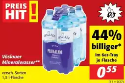 Nah&Frisch Vöslauer Mineralwasser Angebot