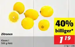 Nah&Frisch Zitronen Angebot