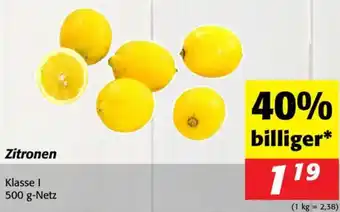 Nah&Frisch Zitronen Angebot