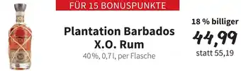 Der Grissemann Plantation barbados X.O. Rum Angebot