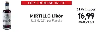 Der Grissemann Mirtillo Likör Angebot