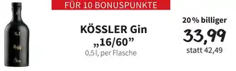 Der Grissemann Kössler gin 16/60 Angebot
