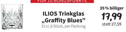 Der Grissemann Ilios trinkglas graffity blues Angebot