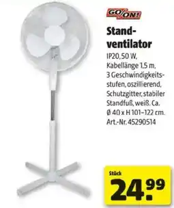 Hagebau Goon stand ventilator Angebot