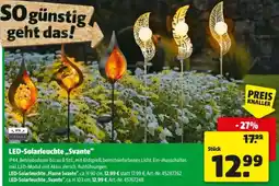 Hagebau LED Solarleuchte Svante Angebot