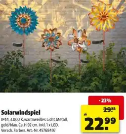 Hagebau Solarwindspiel Angebot