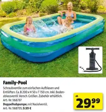 Hagebau Family Pool Angebot