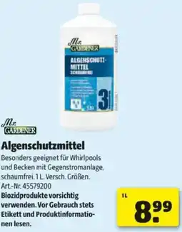 Hagebau Mr. Gardener Algenschutzmittel Angebot