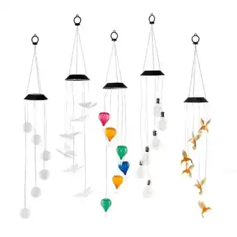 Hofer Solar LED-Windspiel HOFER Angebot