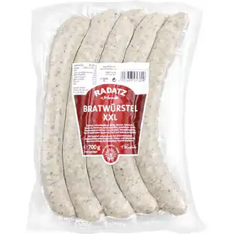 Metro Bratwürstel XXL, Preisangabe ohne MwSt. (Preis inkl. MwSt. 7,69 €), METRO Angebot
