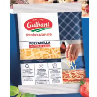 Metro Mozzarella Julienne, Preisangabe ohne MwSt. (Preis inkl. MwSt. 13,19 €), METRO Angebot