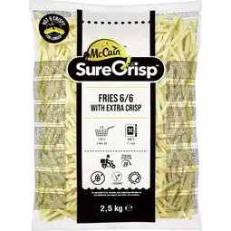 Metro Food Services Sure Crisp Pommes, Preisangabe ohne MwSt. (Preis inkl. MwSt. 3,96 €), METRO Angebot