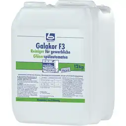 Metro Geschirrreiniger Galakor F3, Preisangabe ohne MwSt. (Preis inkl. MwSt. 52,21 €), METRO Angebot