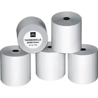Metro Thermorolle 80 x 80 x 12 mm, 80 m, Preisangabe ohne MwSt. (Preis inkl. MwSt. 3,05 €), METRO Angebot