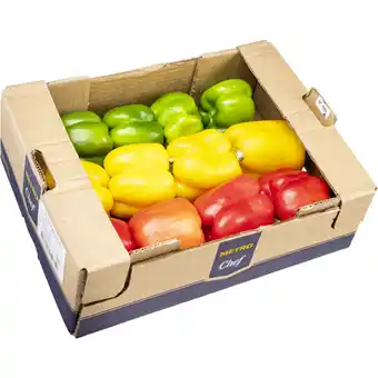 Metro Paprika Tricolore, Preisangabe ohne MwSt. (Preis inkl. MwSt. 5,49 €), METRO Angebot