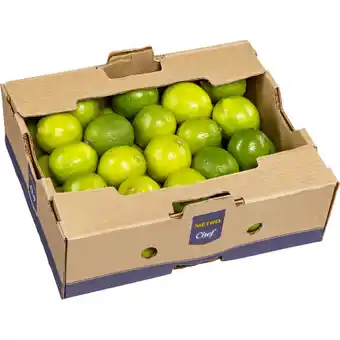 Metro Limetten, Preisangabe ohne MwSt. (Preis inkl. MwSt. 3,84 €), METRO Angebot