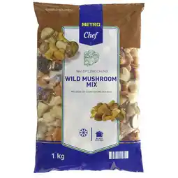 Metro Pfifferlinge od. Waldpilzmischung, Preisangabe ohne MwSt. (Preis inkl. MwSt. 13,63 €), METRO Angebot