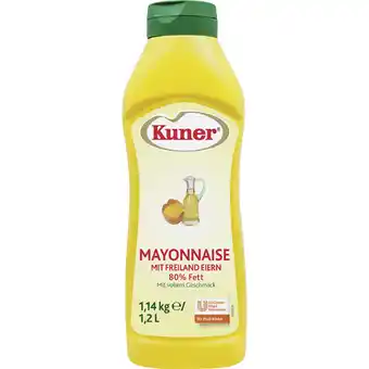 Metro Mayonnaise, Preisangabe ohne MwSt. (Preis inkl. MwSt. 7,69 €), METRO Angebot
