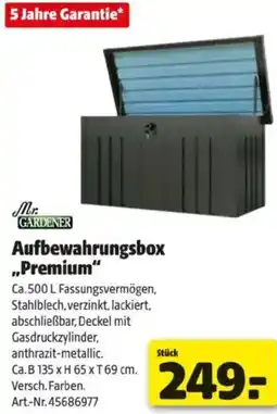 Hagebau Mr. Gardener Aufbewahrungsbox Premium Angebot