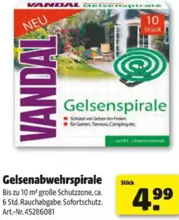 Hagebau Gelsenabwehrspirale Angebot